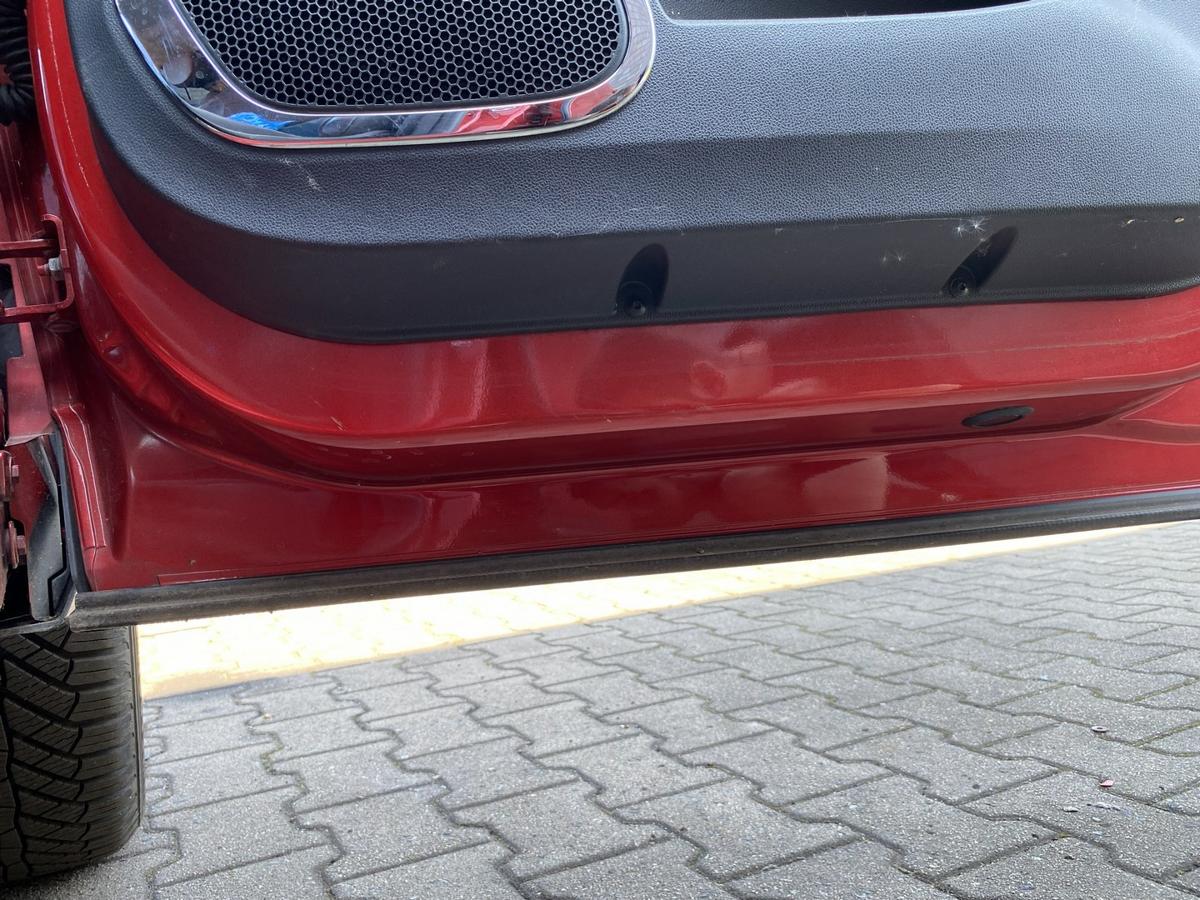 Renault Captur 1 original T&uuml;r vorn rechts BIXPA Rouge Flamme Rohbau Bj.2017